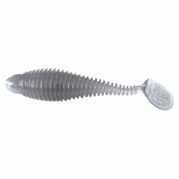 

Виброхвост Lunker City Grubster 2.75" #050(10шт), Серый
