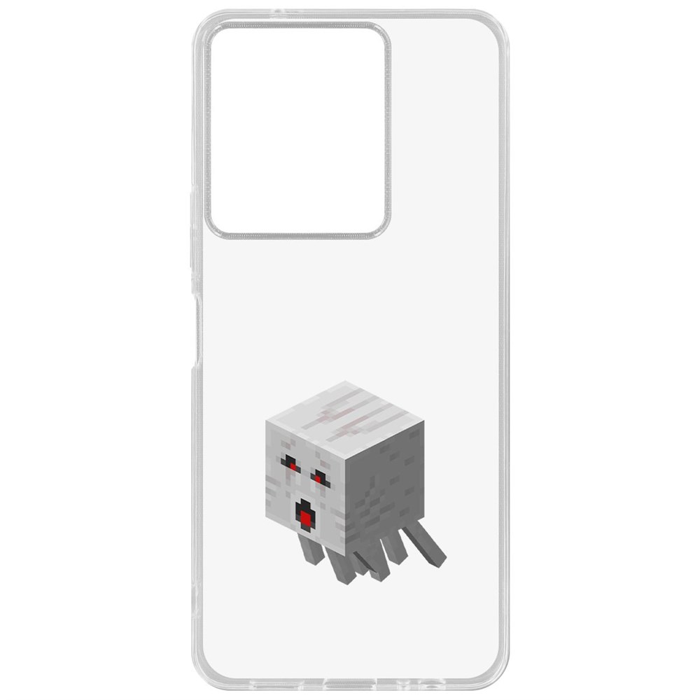 

Чехол-накладка Krutoff Clear Case Minecraft-Гаст для Vivo Y36, Прозрачный