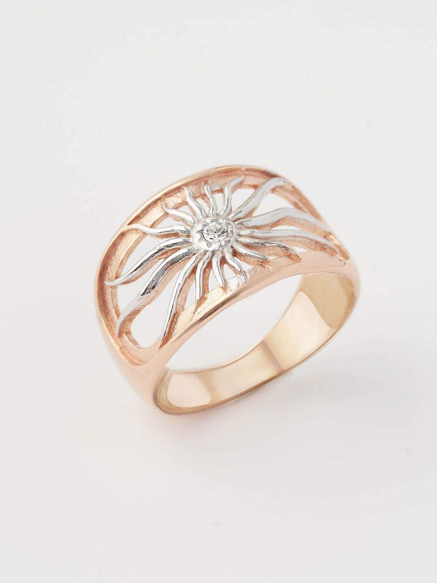 

Кольцо из латуни р.. SHINE & BEAUTY 2469999Дч, стекло, 2469999Дч