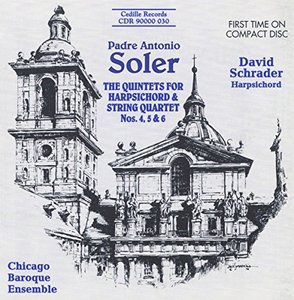 ANTONIO SOLER - Quintets For Harpsichors 4, 5, 6