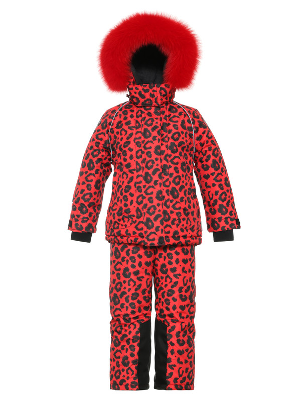 Комплект верхней одежды детский Stylish Amadeo AKP-083A, красный, 116