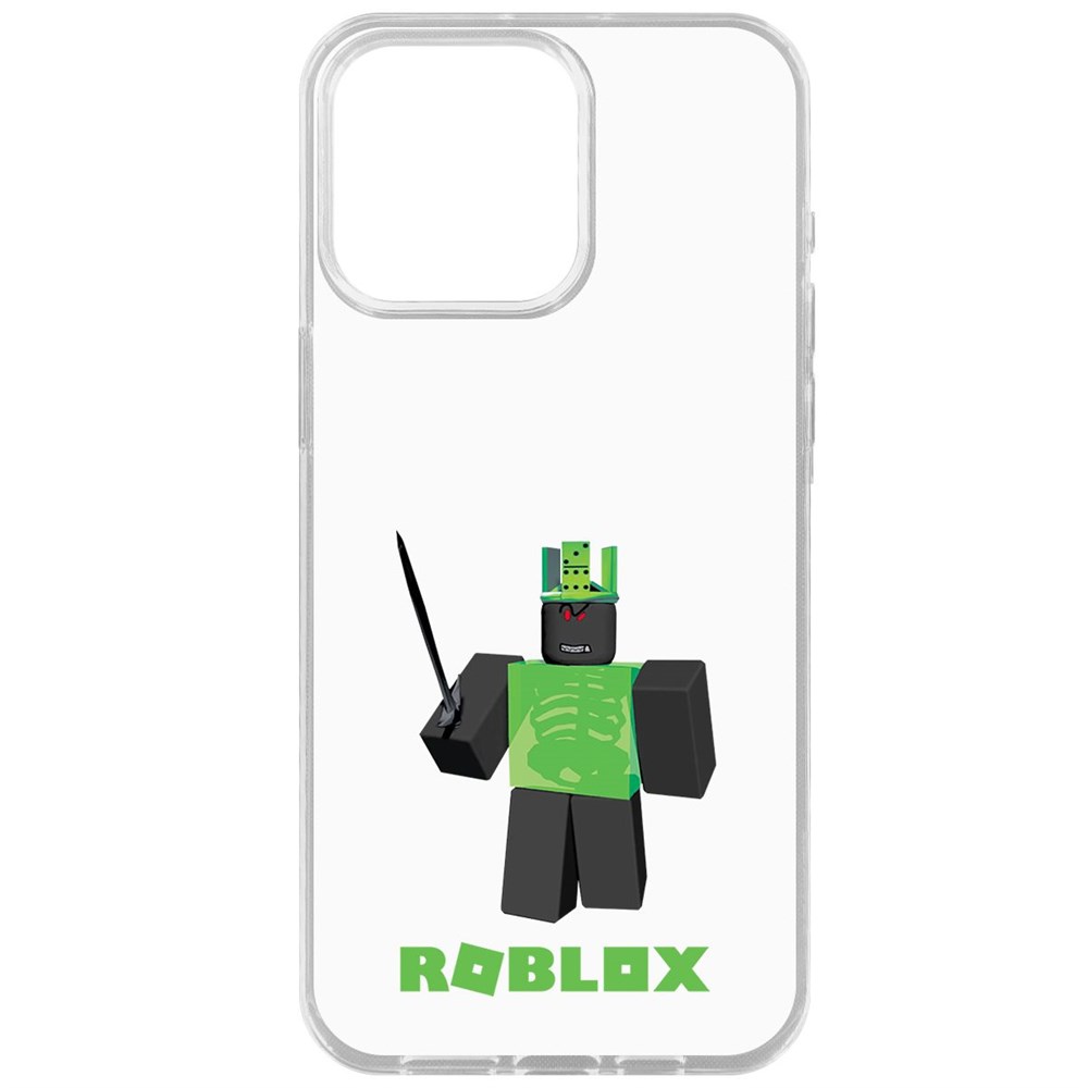 

Чехол-накладка Krutoff Clear Case Roblox-1x1x1x1x1 для iPhone 15 Pro Max, Прозрачный