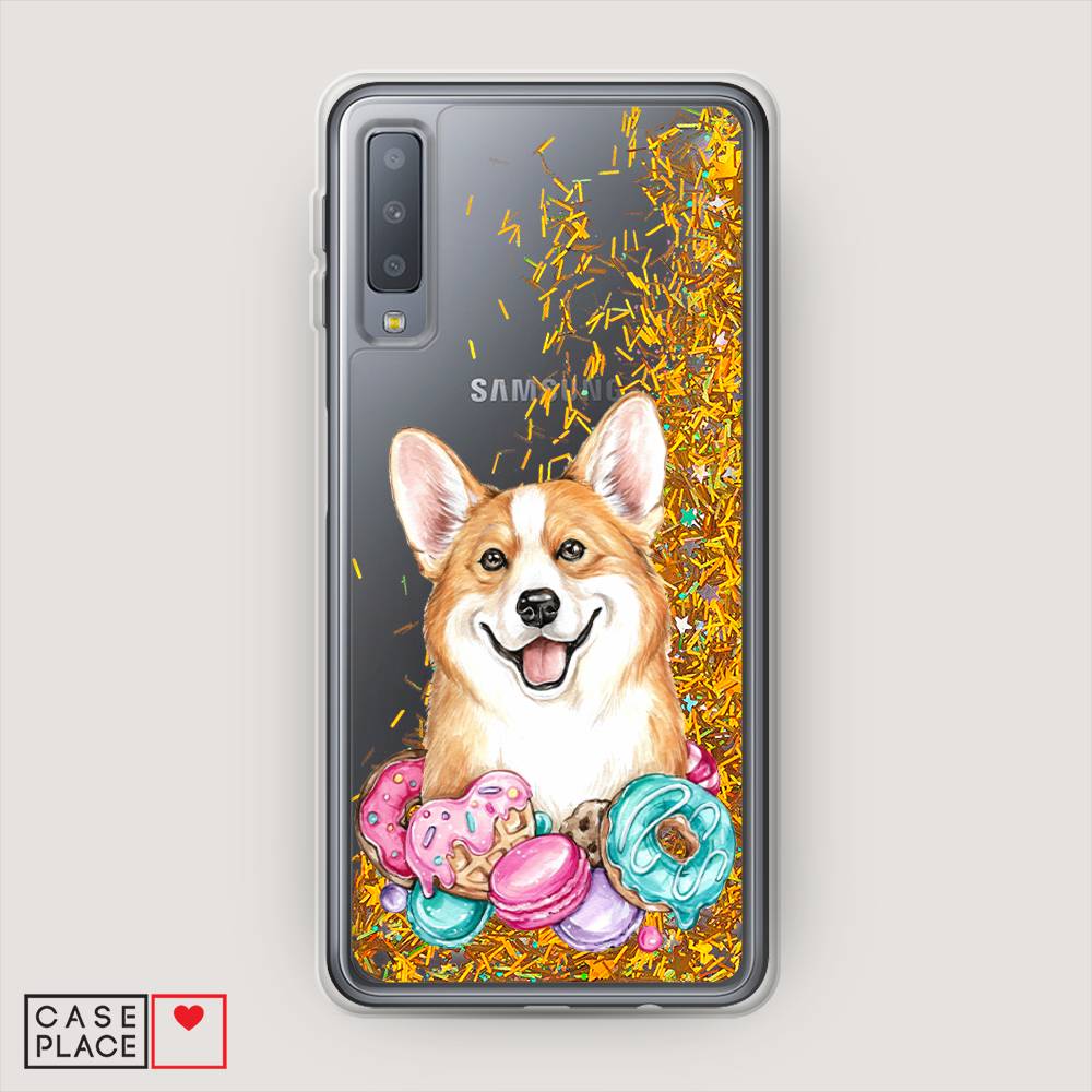 

Чехол Awog "Корги и сладости" для Samsung Galaxy A7 2018, 26790-1