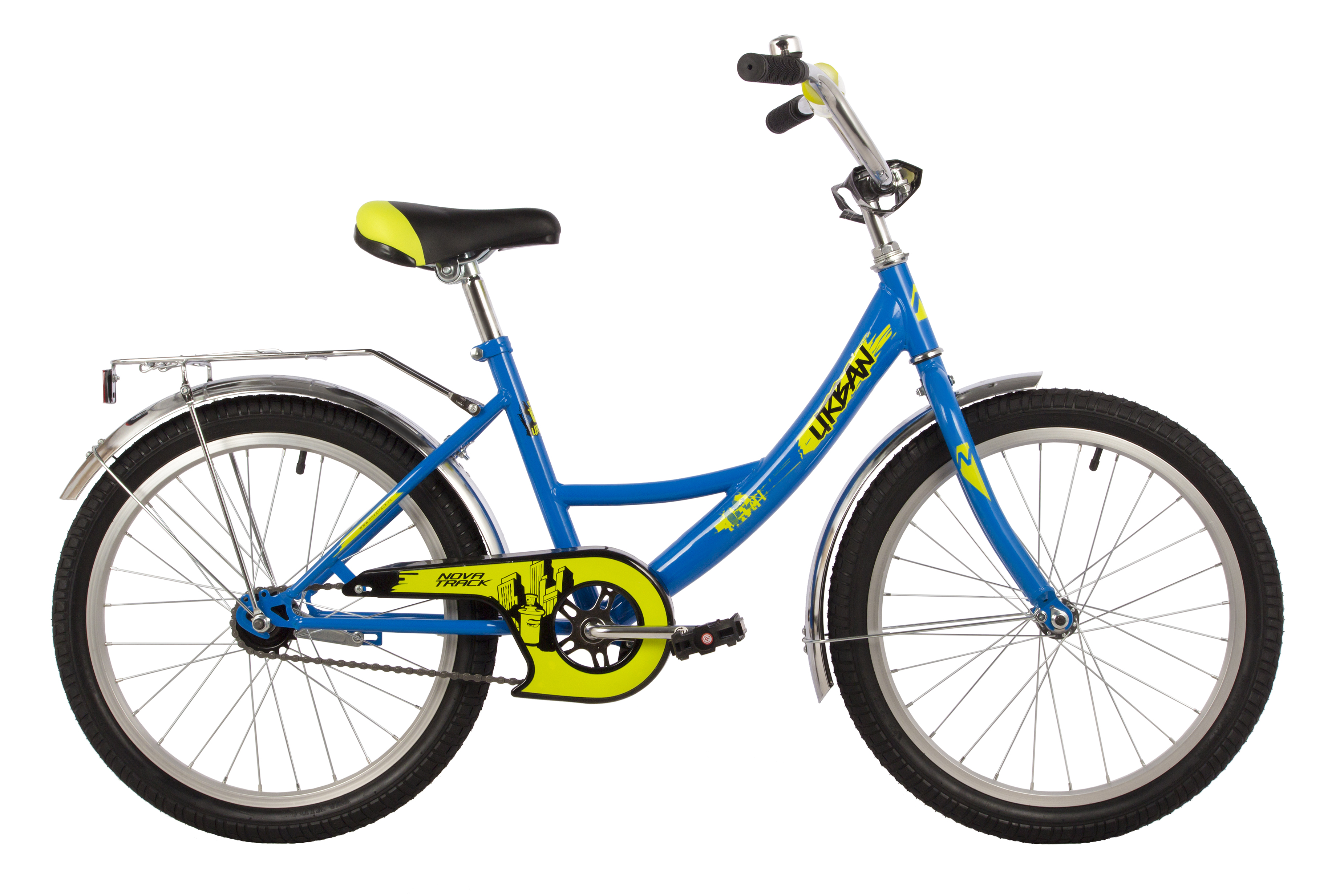Велосипед 20 Хардтейл Novatrack Urban (2022) Количество Скоростей 1 Рама Сталь 12 Синий NO