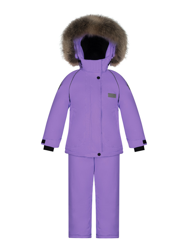 Комплект верхней одежды детский Stylish Amadeo AKP-081A, фиолетовый, 146