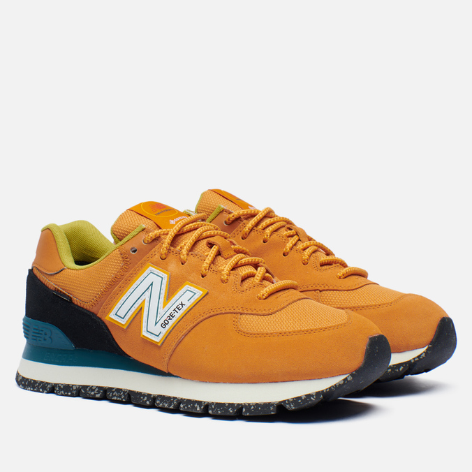 фото Кроссовки мужские new balance m574dgex gore-tex оранжевые 41.5 eu