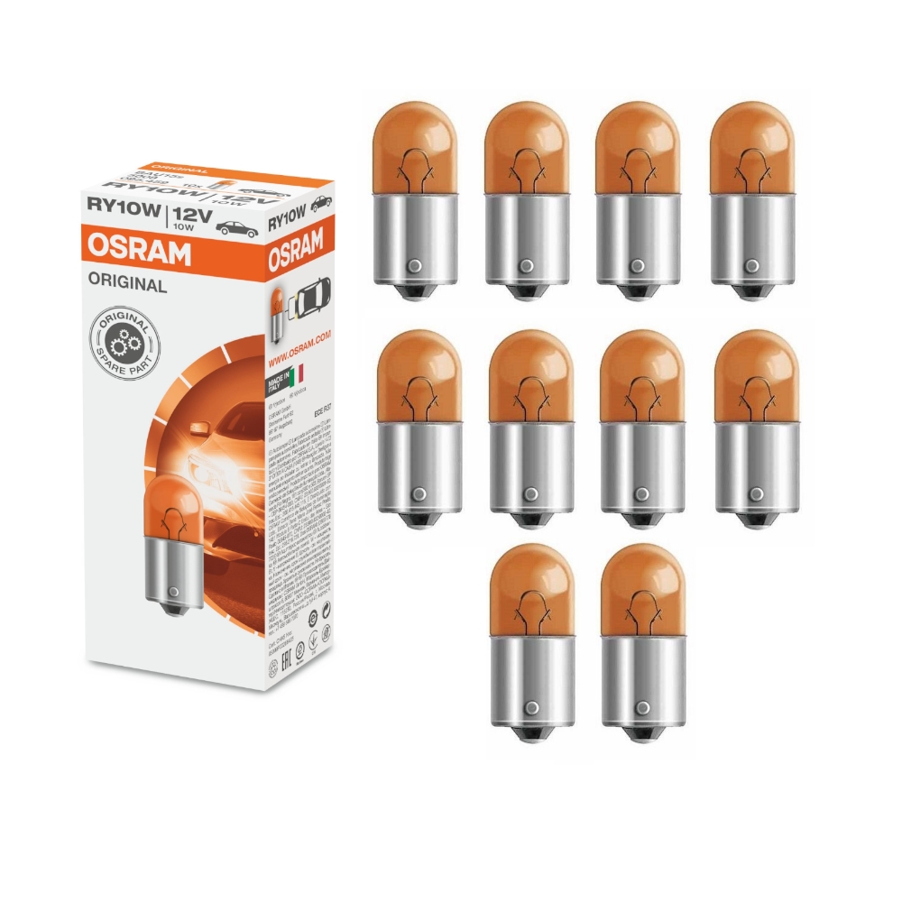 Комплект сигнальных ламп Osram RY10W (10W 12V) Original Line 10шт