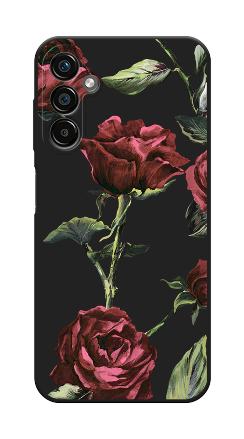 

Чехол Awog на Samsung Galaxy A25 5G "Бордовые розы фон", Бордовый, 2108552-1