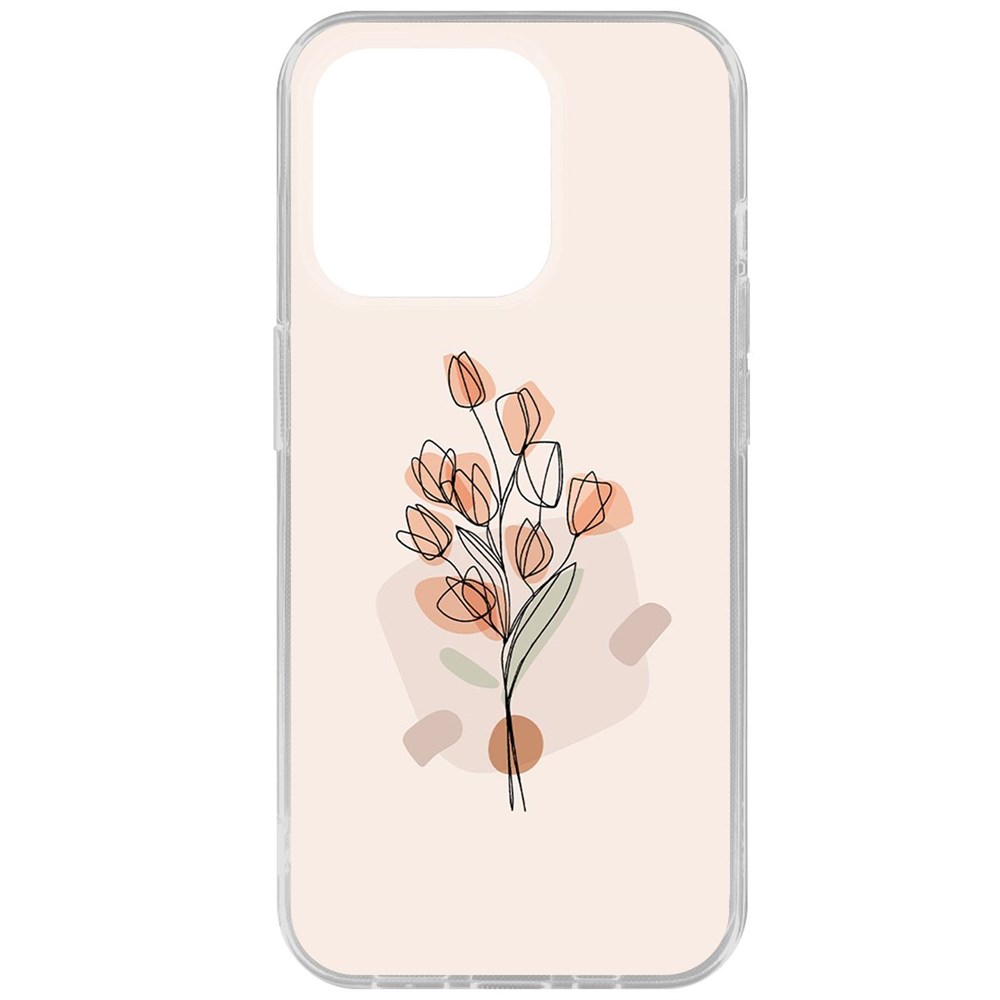 

Чехол-накладка Case Букет тюльпанов для iPhone 15 Pro