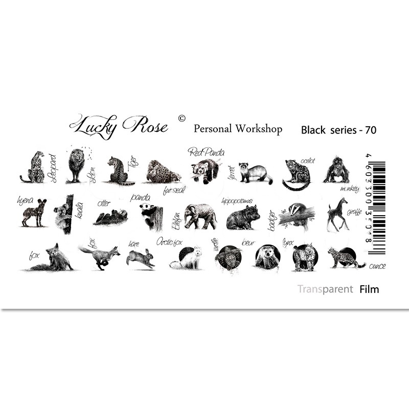 

Слайдер-дизайн Lucky Rose Black №070, Черный