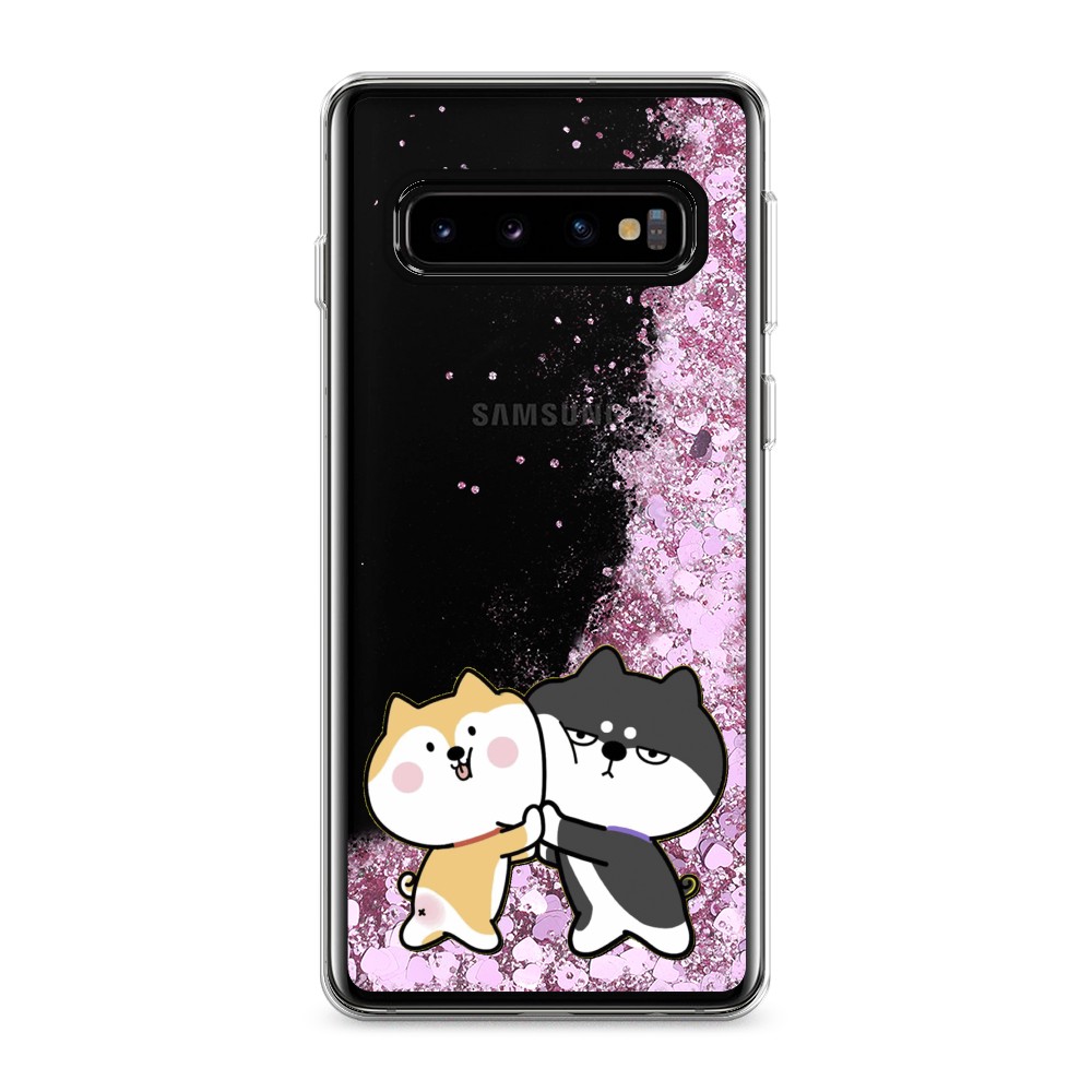 

Чехол Awog на Samsung Galaxy S10 "Обнимашки акита", Разноцветный, 27094-1