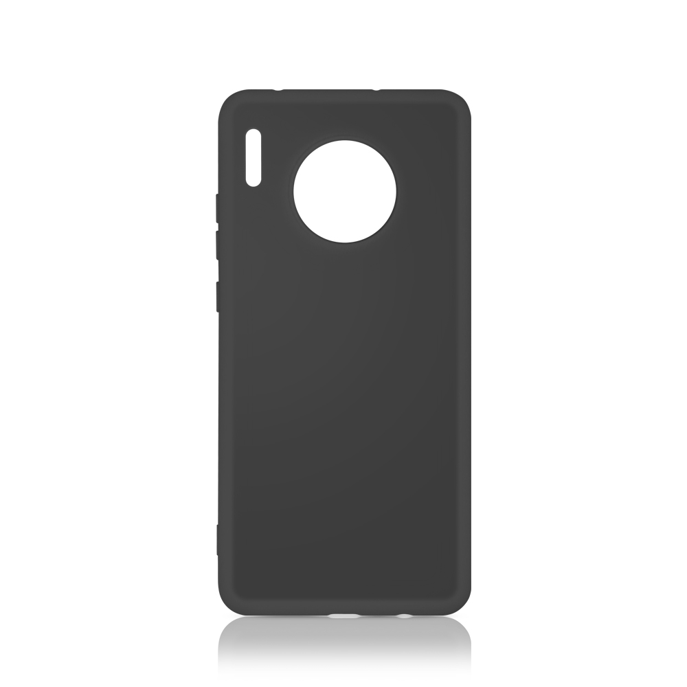 фото Чехол df для смартфона huawei mate 30 df hworiginal-05 black