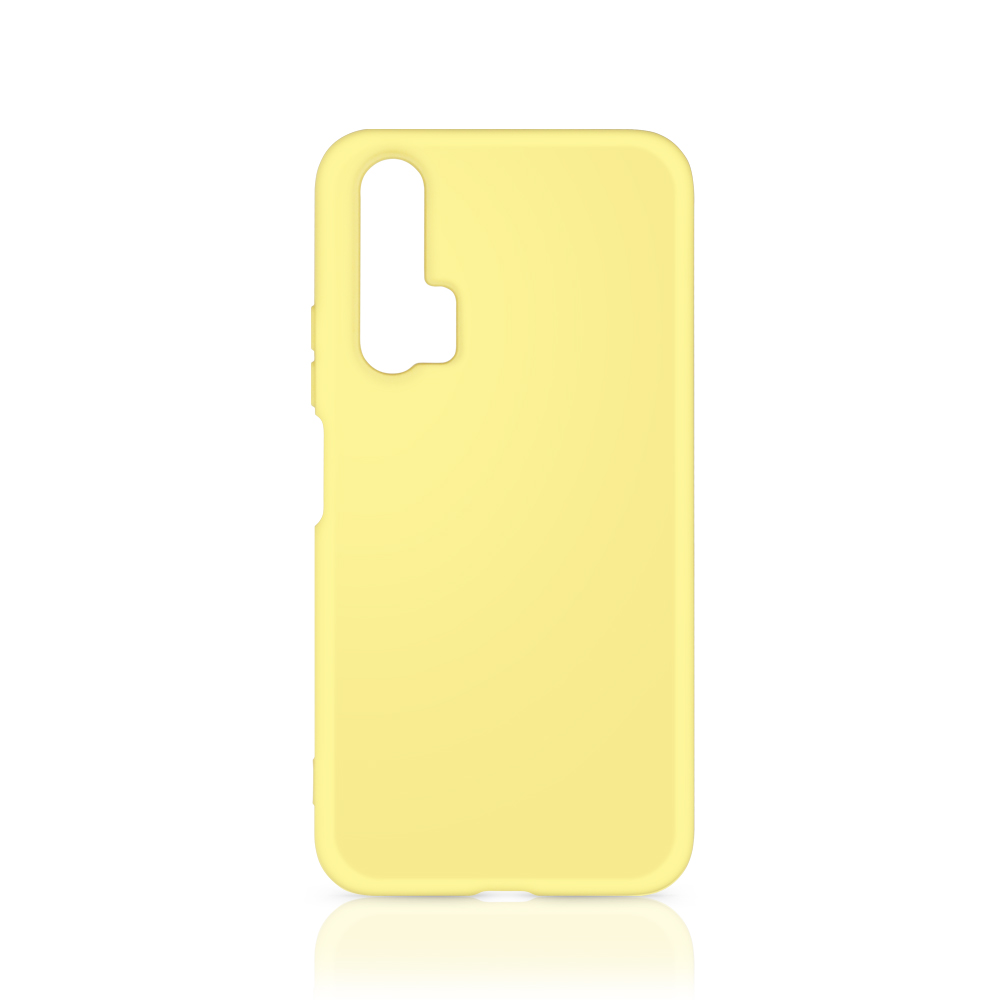 фото Чехол df для смартфона honor 20 pro df hworiginal-02 yellow