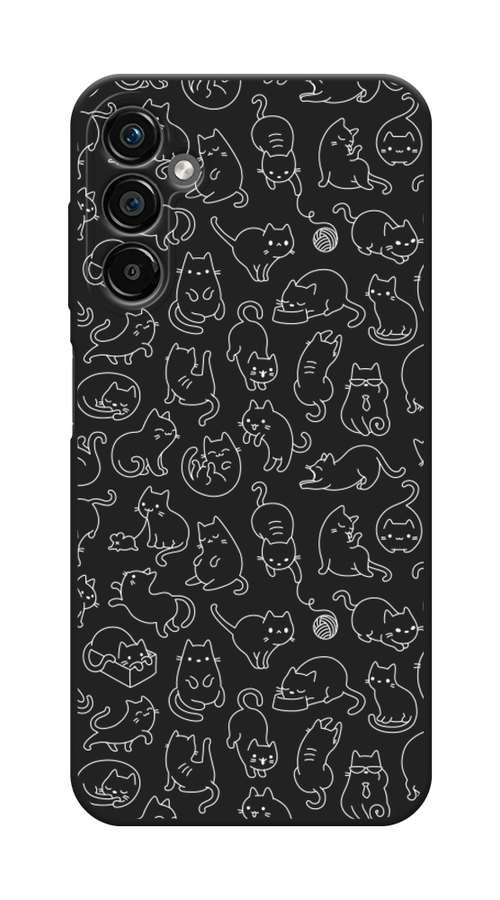

Чехол Awog на Samsung Galaxy A25 5G "Шкодливые котики", Прозрачный;бежевый, 2108552-1