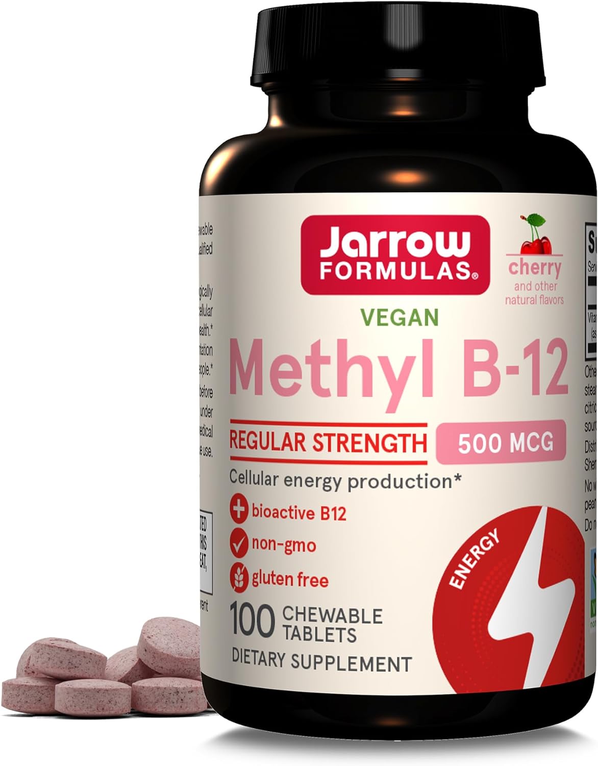 

Метилкобаламин и витамин В12 Jarrow Formulas Methyl B12 Methylcobalamin 500 mcg 100 шт