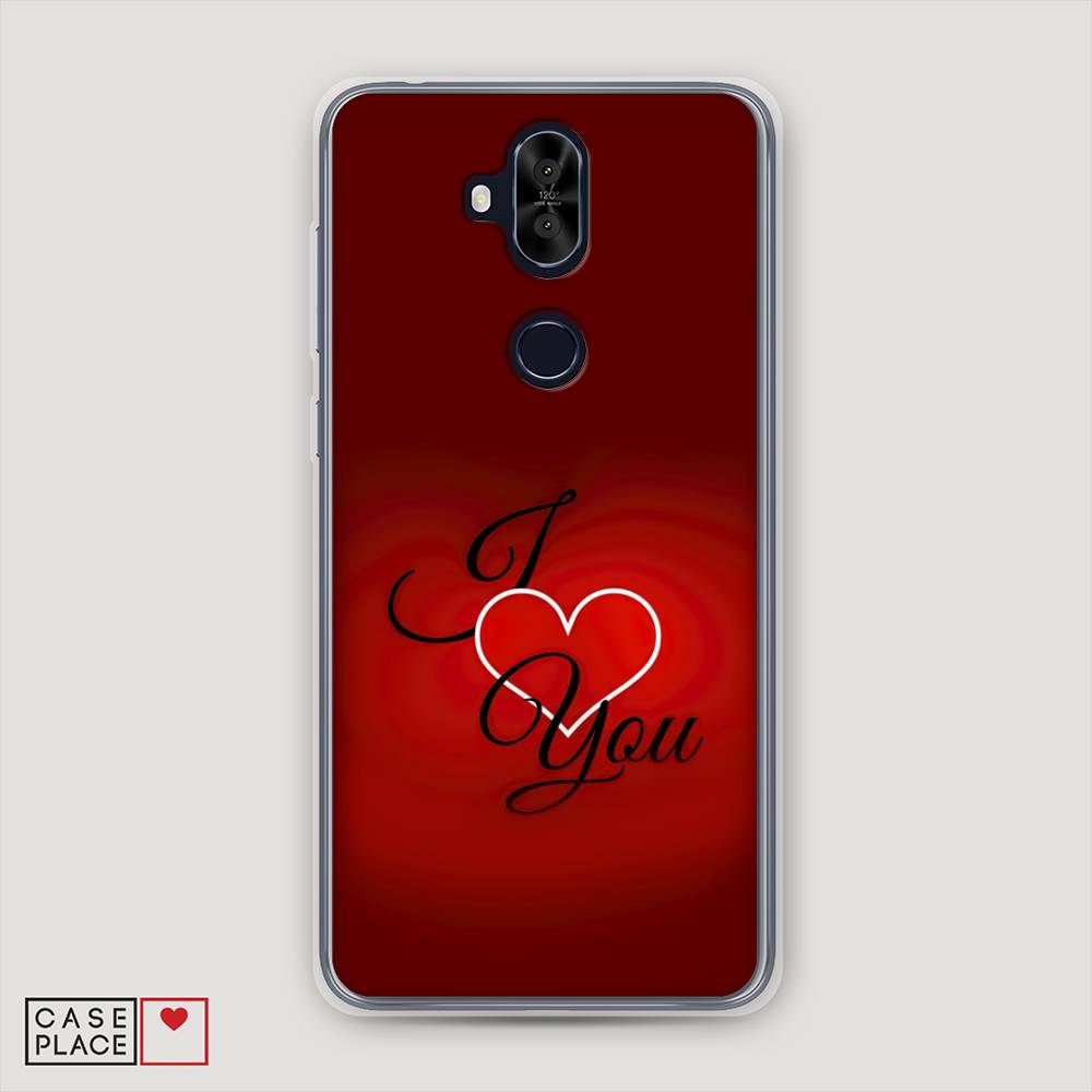 фото Чехол awog "i love you 3" для asus zenfone 5 lite (zc600kl)