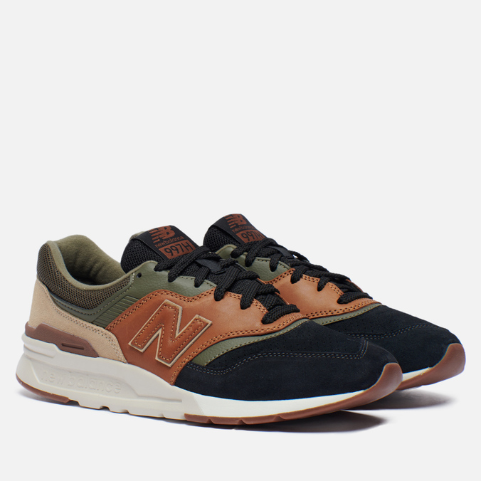 фото Кроссовки мужские new balance cm997hwd зеленые 41.5 eu