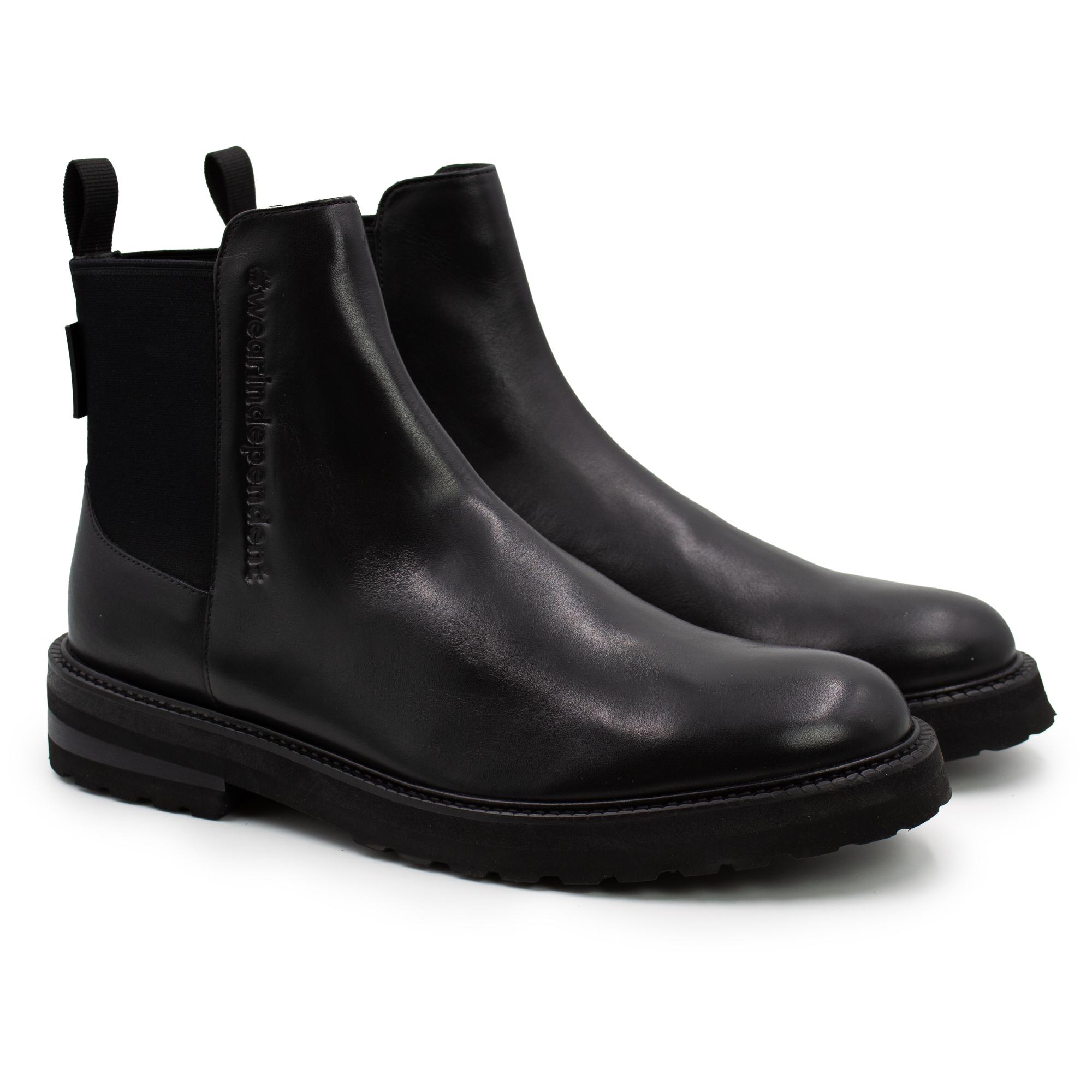 фото Ботинки мужские strellson bakerloo nimonico chelsea boot mde 4010002990 черные 44 eu