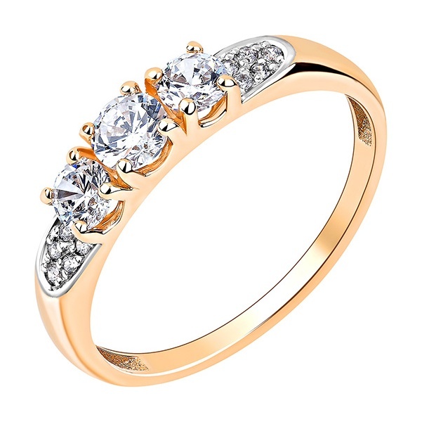 

Кольцо из золота р. , Kari Jewelry 223052, фианит, 223052