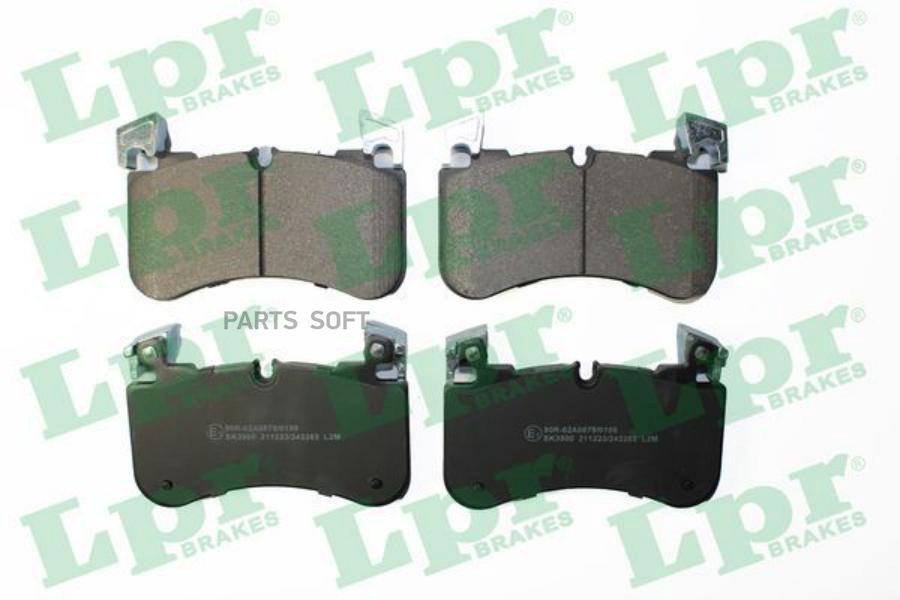 

Колодки Тормозные Land Rover Range Rover V 12-/Discovery V 16- Передние Lpr арт. 05P2263