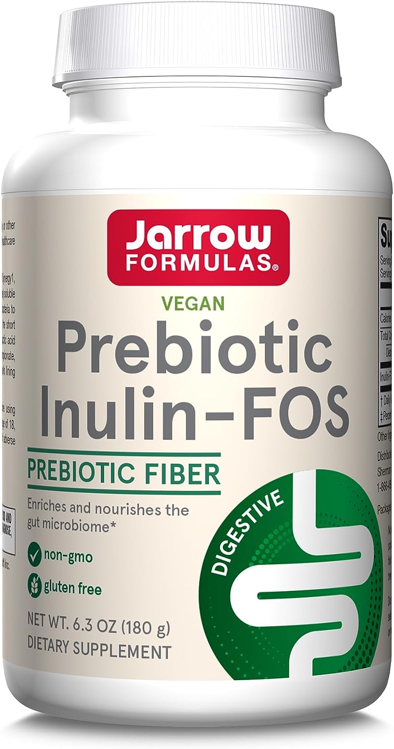

Пребиотик Jarrow Formulas Inulin FOS с инулином и фруктоолигосахаридами порошок 180 г