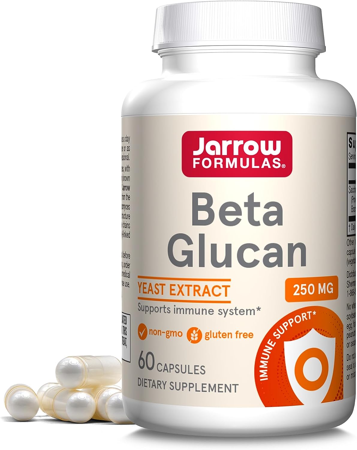 JARROW Beta Glucan , 60 CAPS