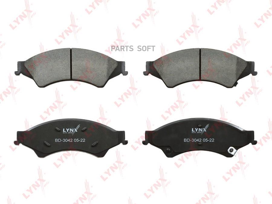 

Тормозные колодки LYNXauto передние дисковые BD3042