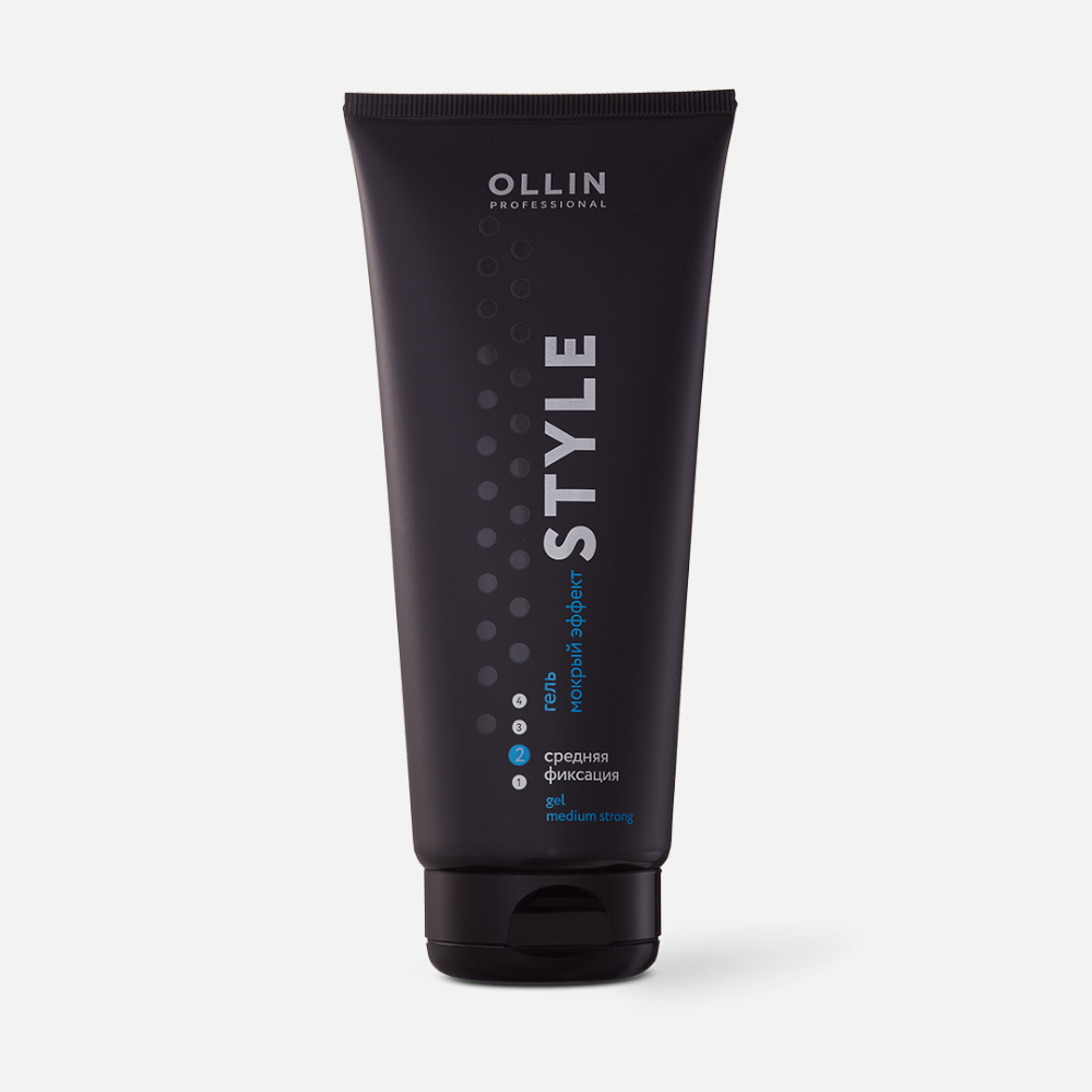 Гель для укладки волос Ollin Professional Style Wet Gel Medium средней фиксации 200 мл