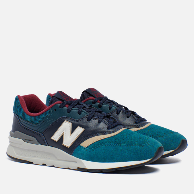 фото Кроссовки мужские new balance cm997hwc зеленые 41.5 eu