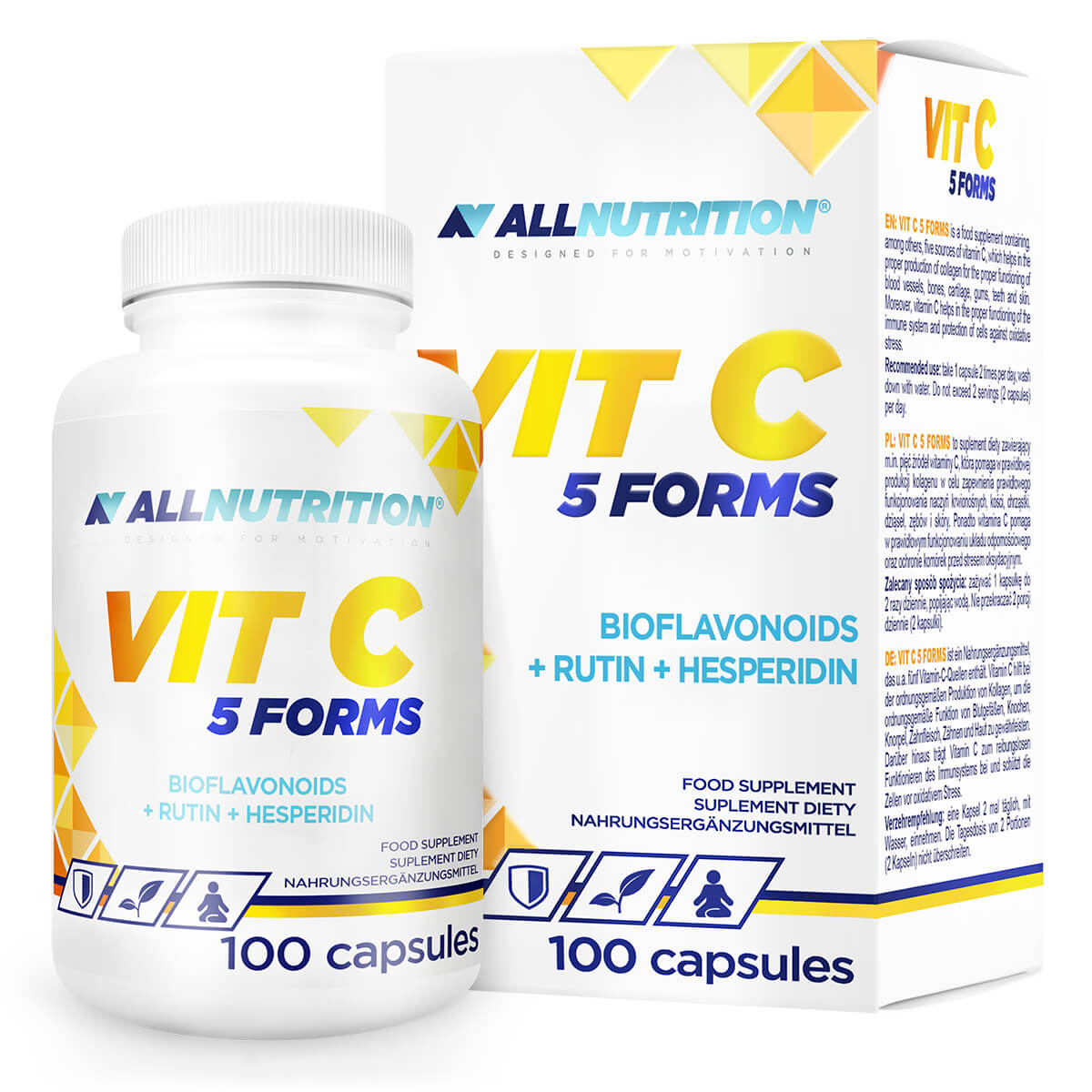 ALLNUTRITION VIT C 5 FORMS 100 капсул