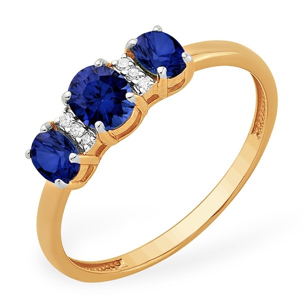 

Кольцо из золота р.  Kari Jewelry 222641, бриллиант, 222641