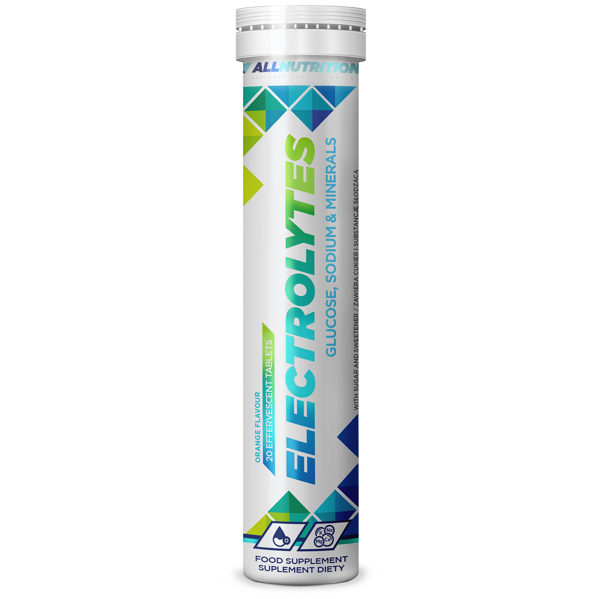 ALLNUTRITION ELECTROLYTES, 20 шипучих таблеток (Апельсин)