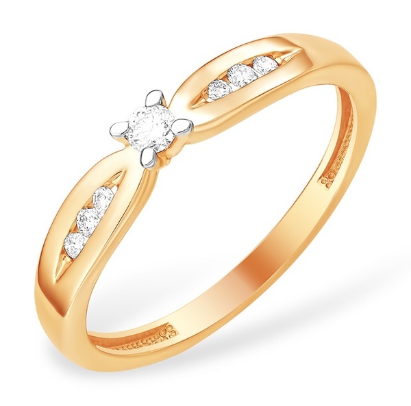 

Кольцо из золота р.  Kari Jewelry 222636, бриллиант, 222636