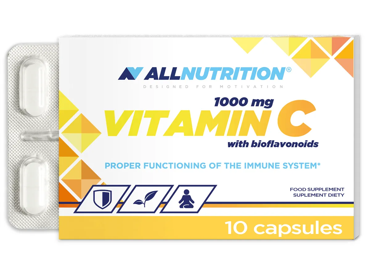 ALLNUTRITION VITAMIN C 1000MG + BIOFLAW 10 капсул