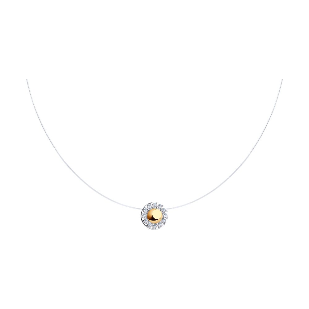 

Колье из красного золота 45 см Diamant 51-170-01627-1, фианит, 51-170-01627-1