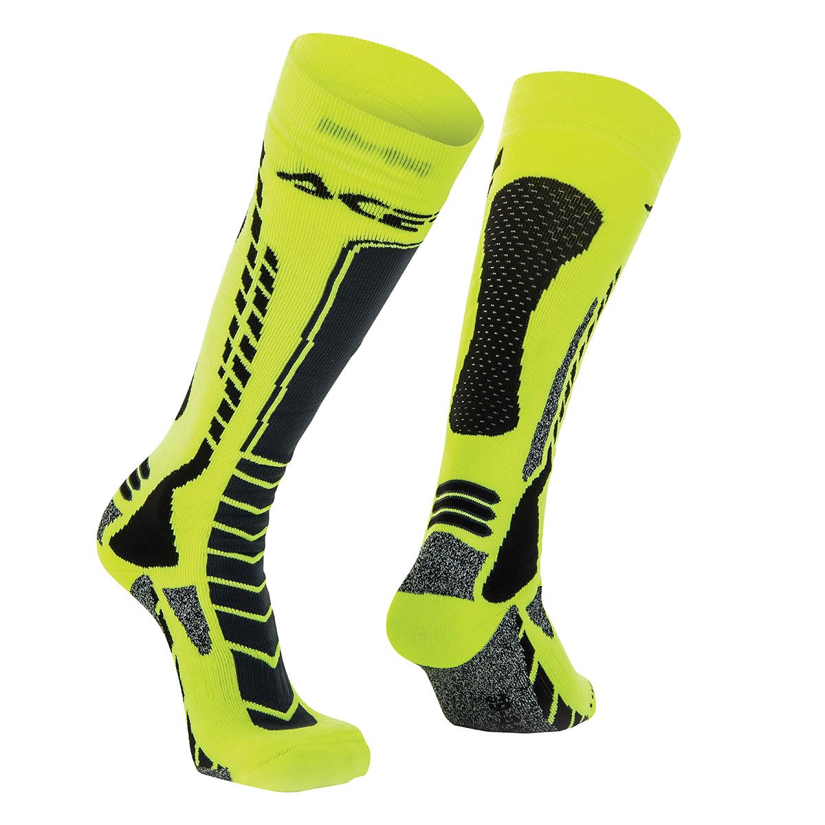 Носки высокие Acerbis MX PRO Black/Yellow S/M (р.39-41)