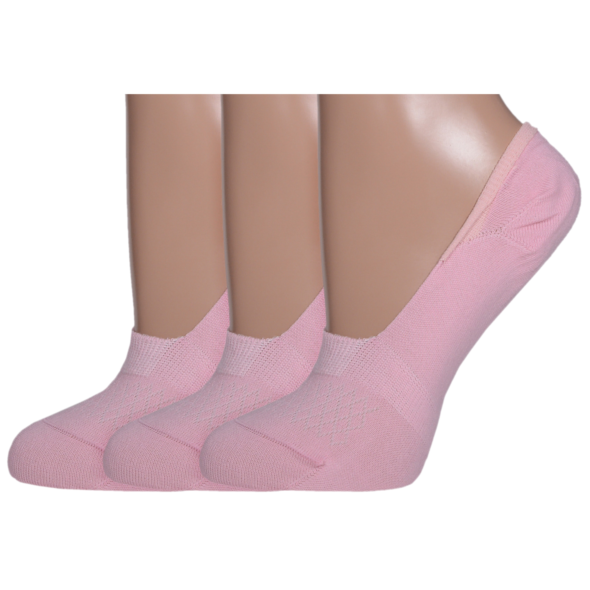 

Комплект следков женских LorenzLine 3-И31 розовых 25, Розовый, 3-И31