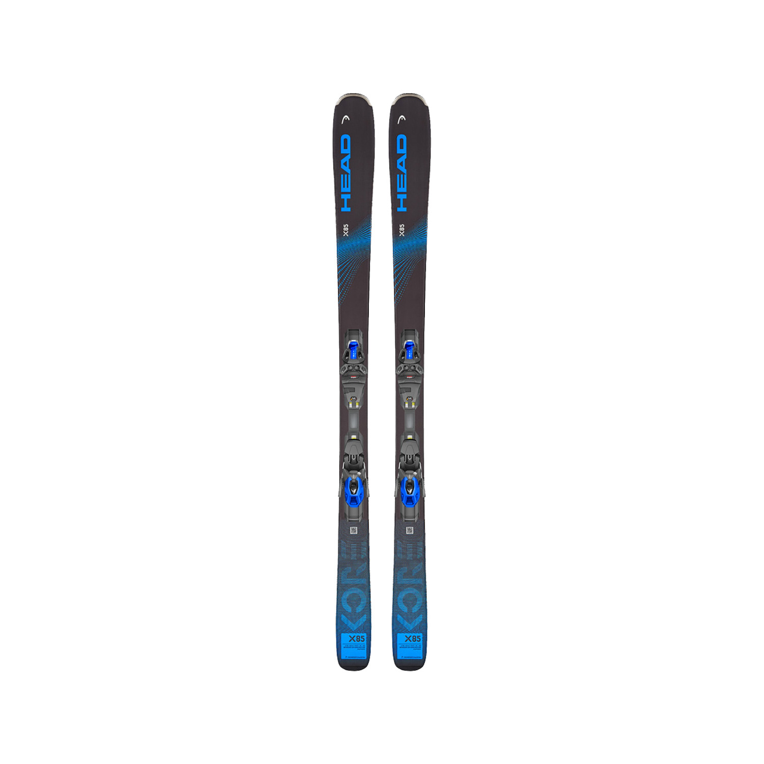 Горные лыжи Head Kore X 85 R LYT-PR + PRD 12 GW Black/Blue 22/23, 163
