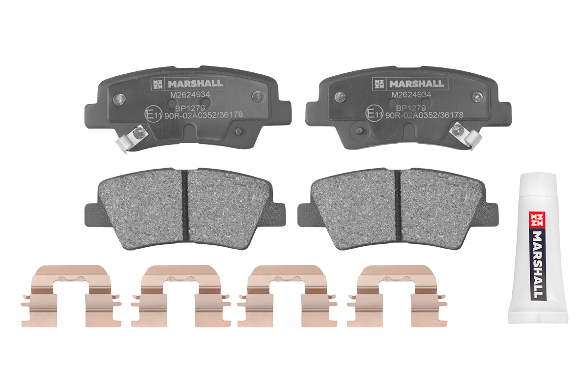 

Тормозные колодки MARSHALL Autoparts задние дисковые M2624934, M2624934