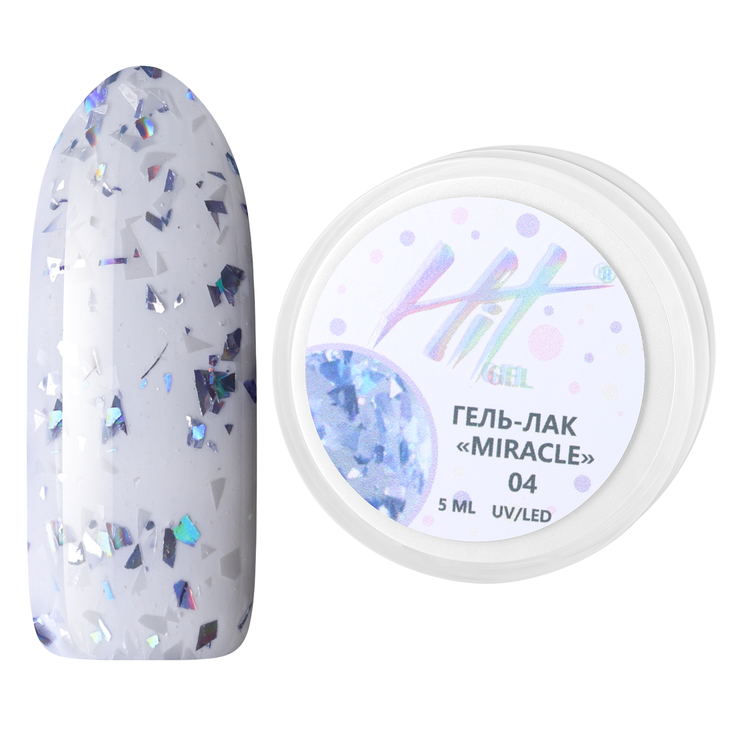Гель-лак HIT gel Miracle №04