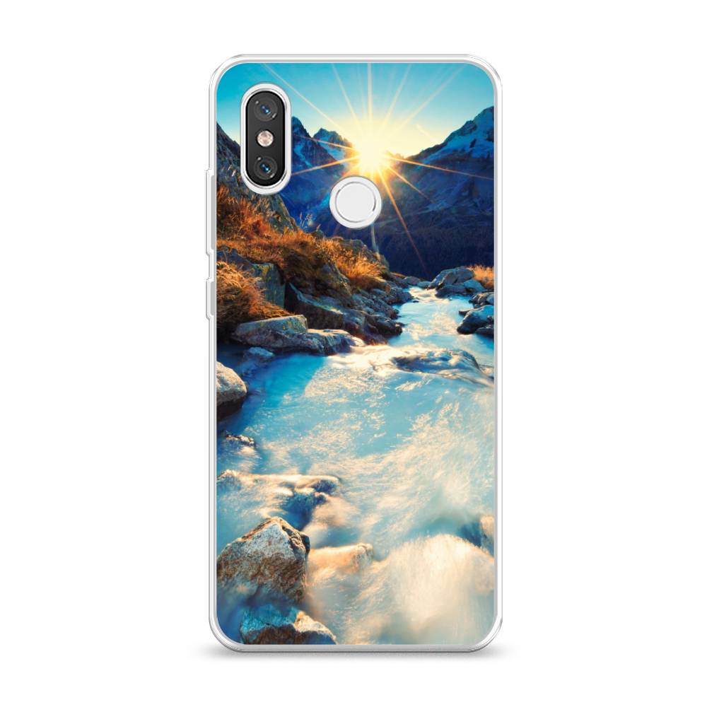 

Чехол Awog на Xiaomi Mi 8 "Восход 7", Разноцветный, 33550-4