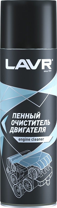 LN1530_очиститель двигателя пенный ПолихимАэро 650мл 687₽