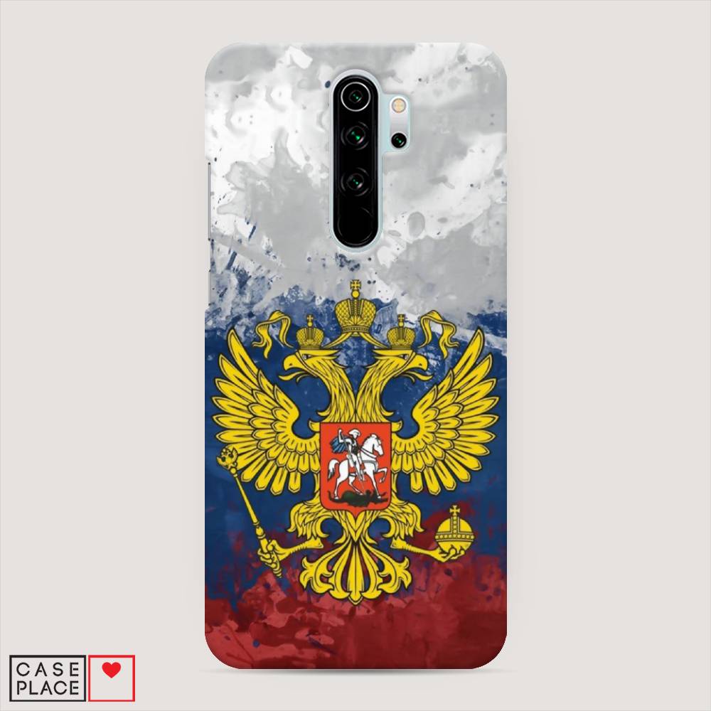 фото Пластиковый чехол "рф" на xiaomi redmi note 8 pro awog