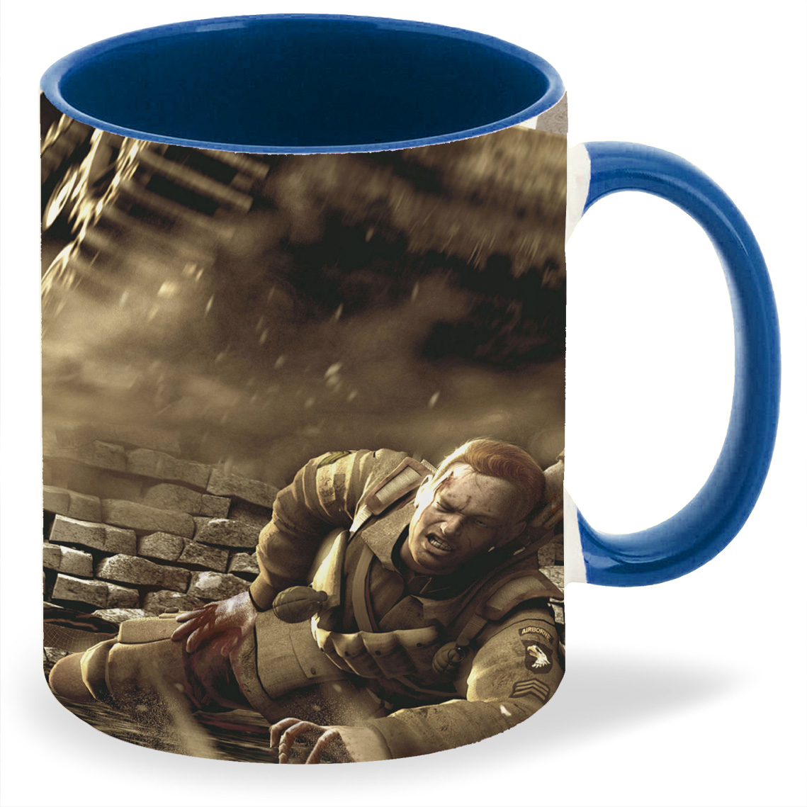 

Кружка CoolPodarok brothers in arms hells highway Тащит раненого солдата Автомат, brothers in arms hells highway Тащит раненого солдата Автомат
