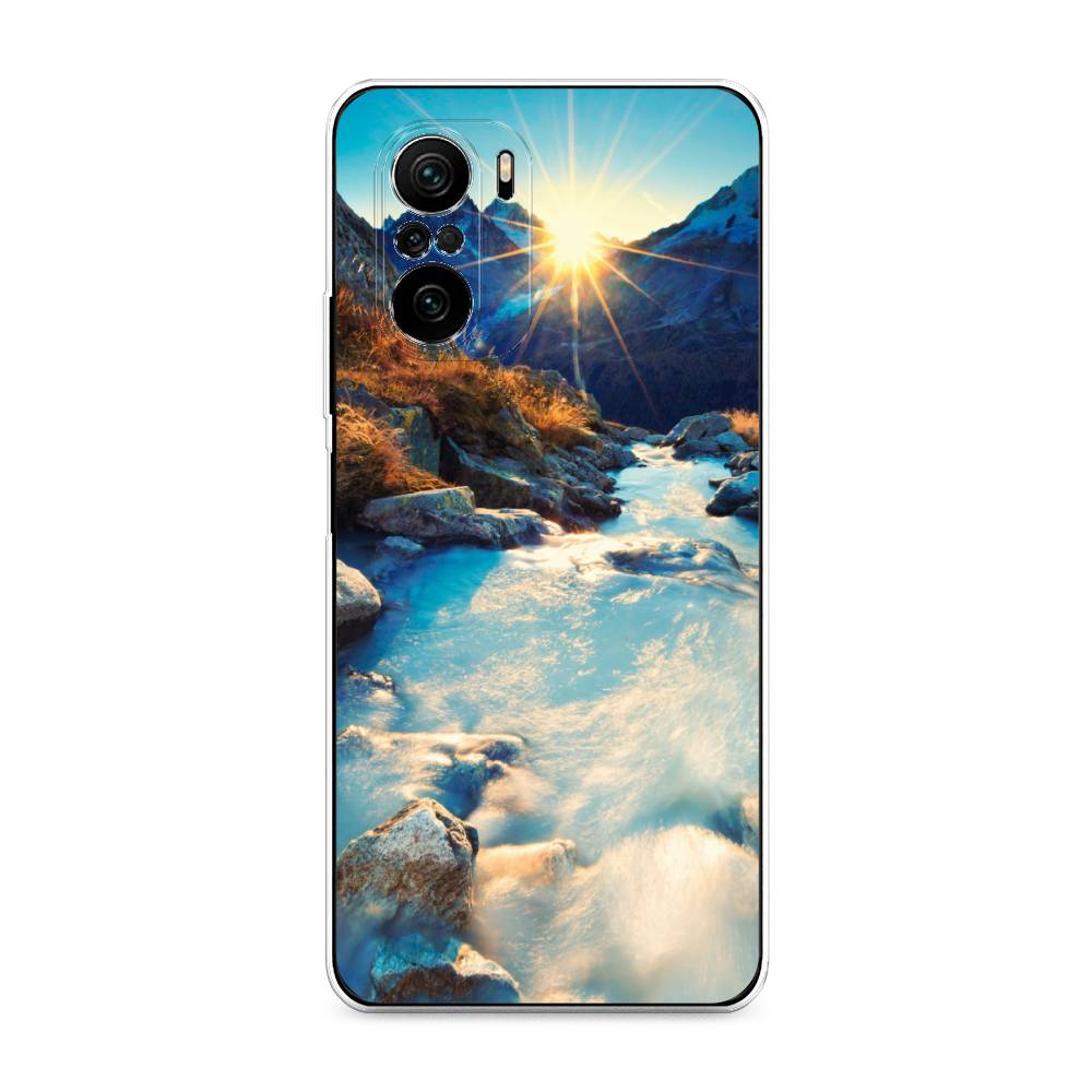 

Чехол Awog на Poco F3/Redmi K40/Mi 11i "Восход 7", Разноцветный, 312650-4