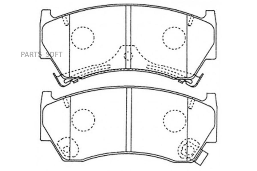 

Колодки торм диск пер к-т SUZUKI BALENO 1.6 1996 - 2002 SUZUKI BALENO 1.3 1997 - 2002