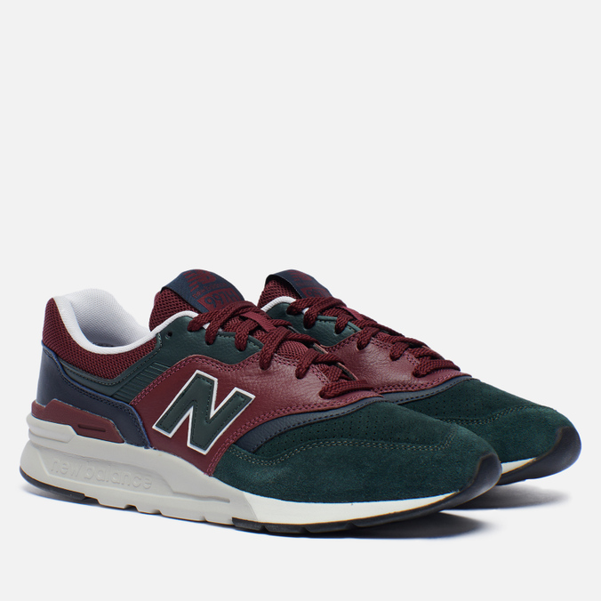 фото Кроссовки мужские new balance cm997hwa бордовые 41.5 eu