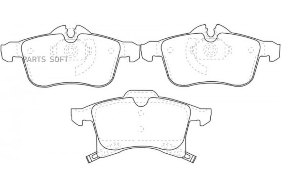 

Колодки торм диск пер к-т OPEL ASTRA 1.6 2006 - 2014 OPEL ASTRA 1.6 2006 - 2010 OPEL