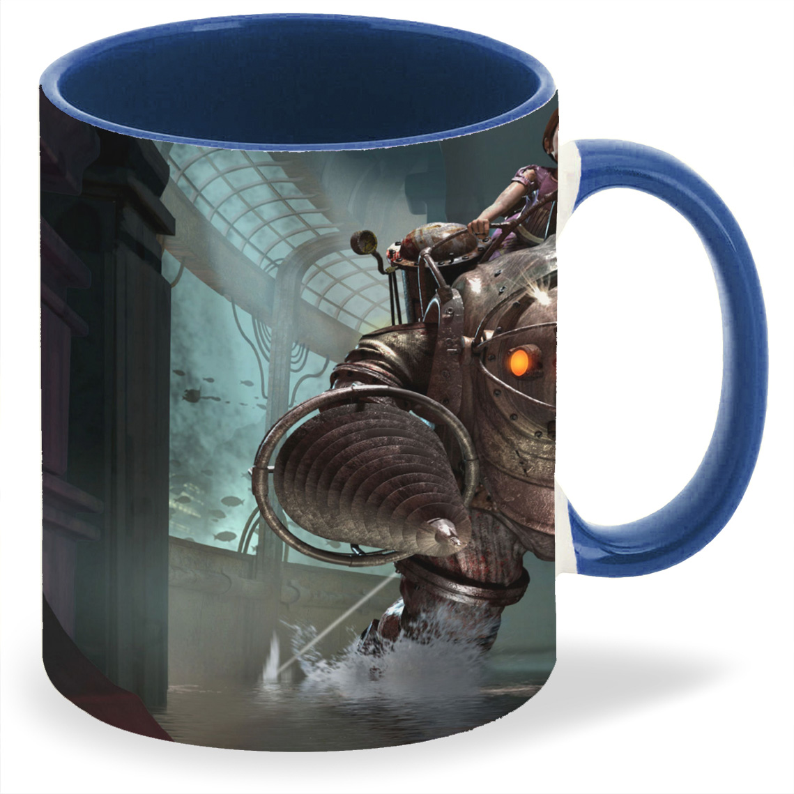 

Кружка CoolPodarok bioshock Девочка верхом на роботе Выстрелы Вертолёт, bioshock Девочка верхом на роботе Выстрелы Вертолёт