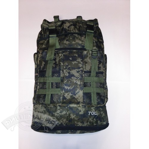 

Рюкзак Mifine 4 кармана с мягкой спинкой 70л 60*38*18см 55038